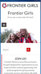 Mobile Screenshot of frontiergirlsclubs.com